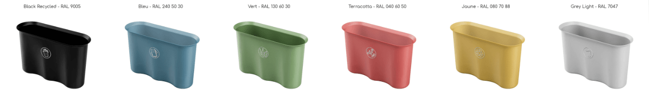 Tri sélectif, les couleurs à respecter lors de l'achats des poubelles