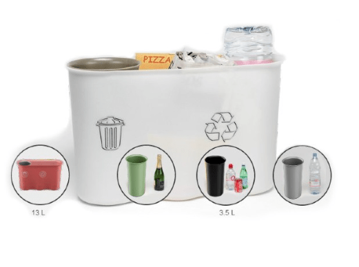 Poubelles pour les hôtels Selectibox, gamme complète