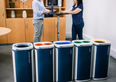 Collecteur de tri sélectif Flexitri, des bornes design pour équiper vos bureaux